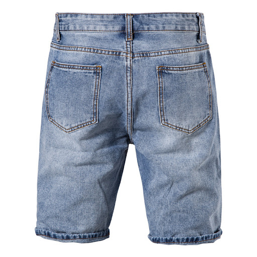 Title 6, Mens Fashion Casual Washed Looped Pile Shorts ...