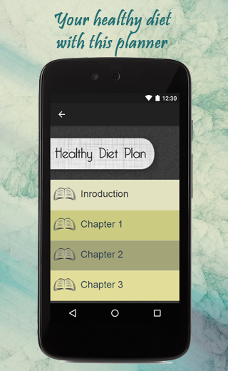 Healthy Diet Plan Guide Screen 2