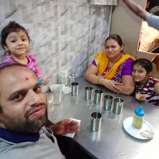 Anil Jikadra at Ashok Pure Veg, Malad,  photos