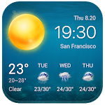 Cover Image of Download Local Weather Widget&Forecast 13.1.0.4100 APK