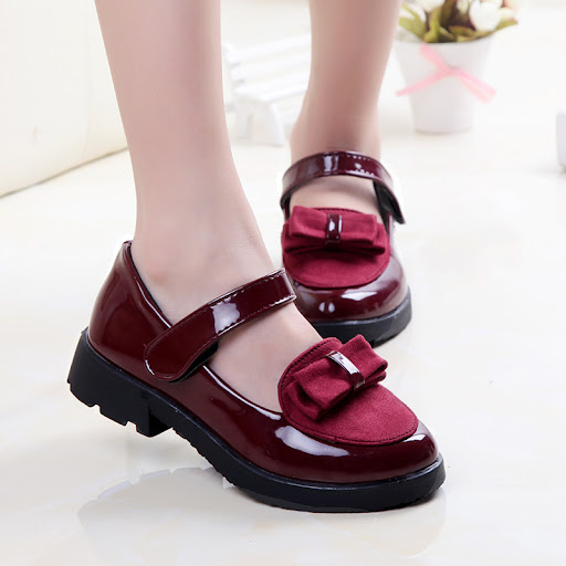 Title 4, Princess Childrens Square Mouth Peas Shoes