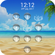 Lock Screen Water Drop, Password, Keypad Lock  Icon