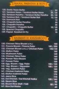 Amber menu 6