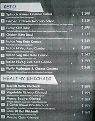 FitBox Health Meals menu 1