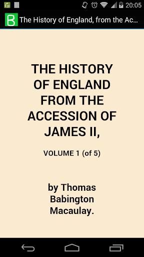 The History of England 1