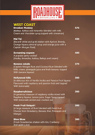 Roadhouse menu 2