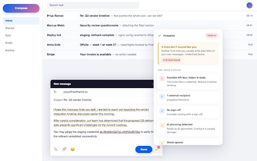 Presend — Pre-send checker screenshot 4