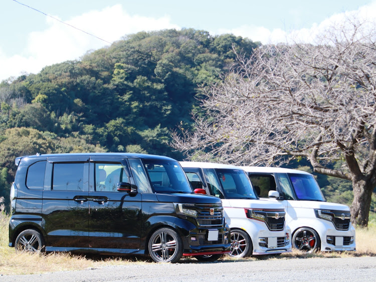 Nボックスカスタムの一眼レフ撮影・プチオフ会・ワンオフグリル・車両トラブルに関するカスタム事例の投稿画像9枚目