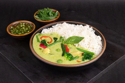 Vegetable Thai Green Curry Bowl