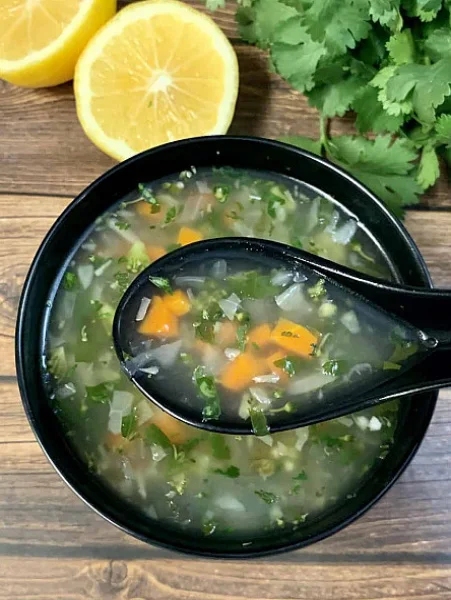 Lemon Coriander Soup (Chicken)[Serve 1]