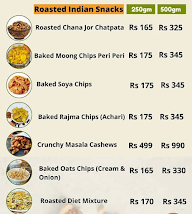 Healthyums menu 1