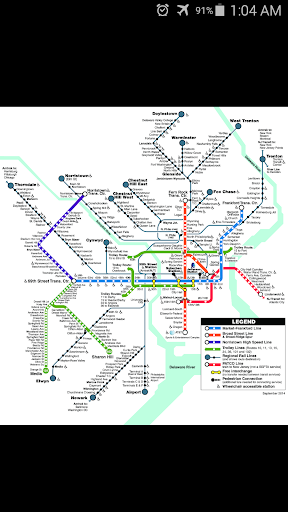 Philadelphia Metro Map