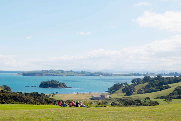 Waiheke Island in the Hauraki Gulf, 11 miles from Auckland, New Zealand. 