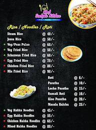 Chef Sudipta Kitchen menu 1