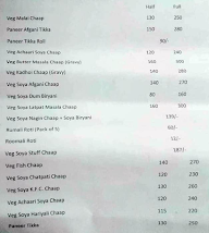 The Hungry Momo & Soya Chaap Cafe menu 7