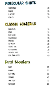 Farzi Cafe menu 4