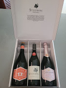 The selection of Steenberg wines for the occasion. 