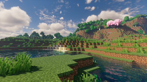 Screenshot Realistic shaders for MCPE