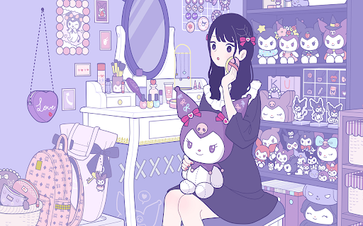 Onegai My Melody Browser Theme