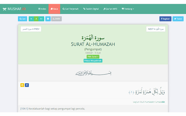 Mushaf.id chrome extension