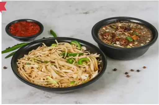 Chicken Manchurian Noodles