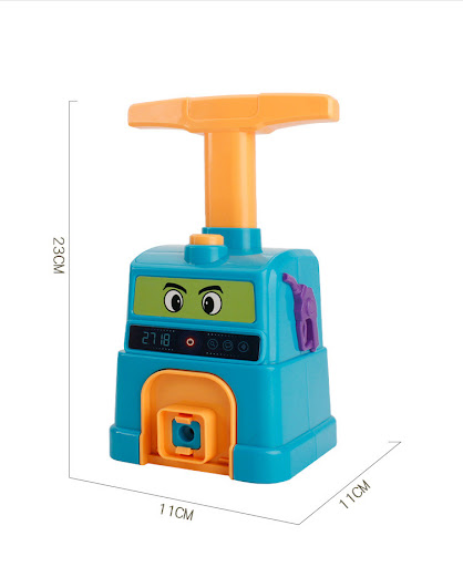 Title 1, Childrens Inertial Power Balloon Car Toy Aerod...
