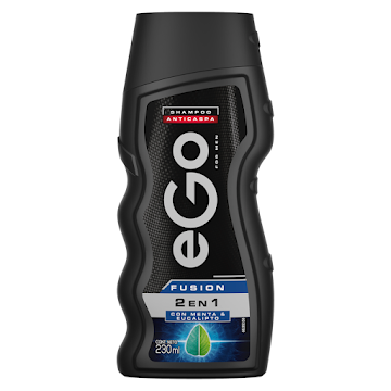 Shampoo Anticaspa Ego Fusión 2 En 1 x 230 ml  