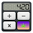 Weed calculator for THC & CBD icon