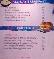 Tata Cha menu 2