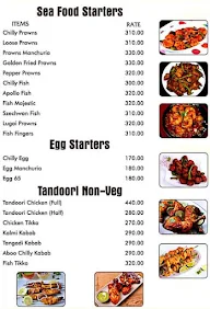 Manjeera Restaurant menu 5