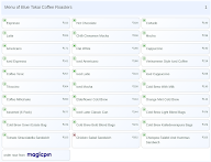 Blue Tokai Coffee Roasters menu 1