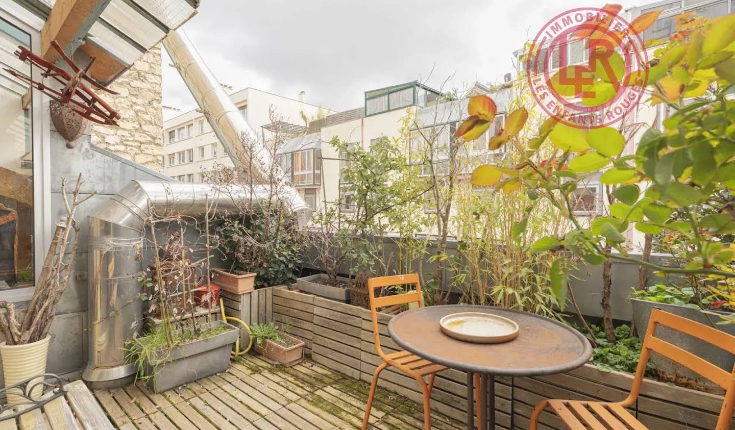 Appartement avec terrasse Paris 20ème