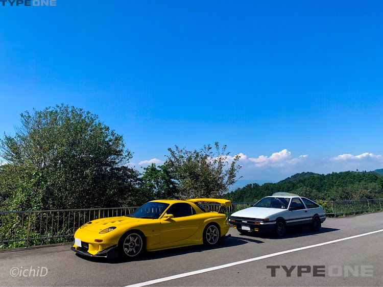 スプリンタートレノのハチロク・FD3S・藤原拓海・高橋啓介・頭文字Dに関するカスタム事例の投稿画像1枚目