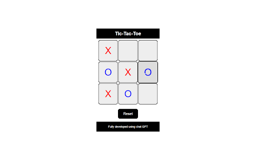 Tic-Tac-Toe