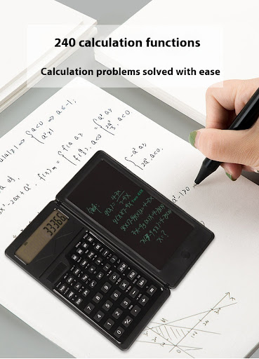 Title 4, Scientific Function Calculator Solar Handwritin...