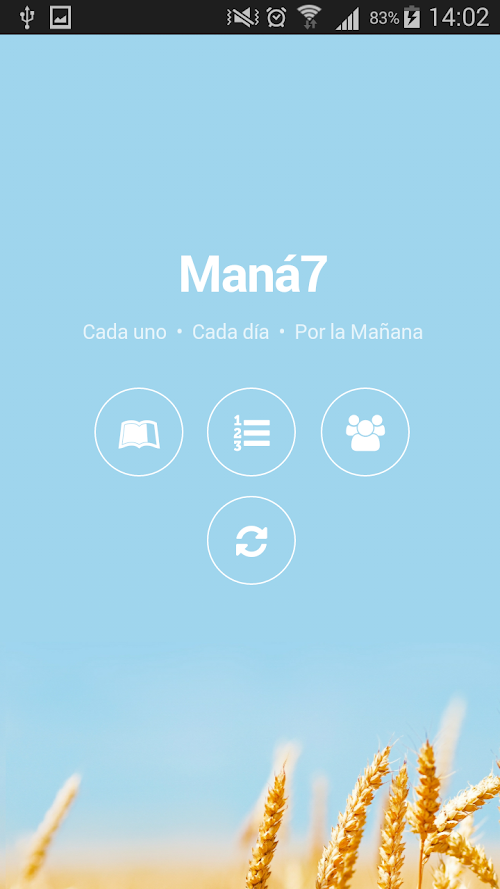Android application Maná7 screenshort