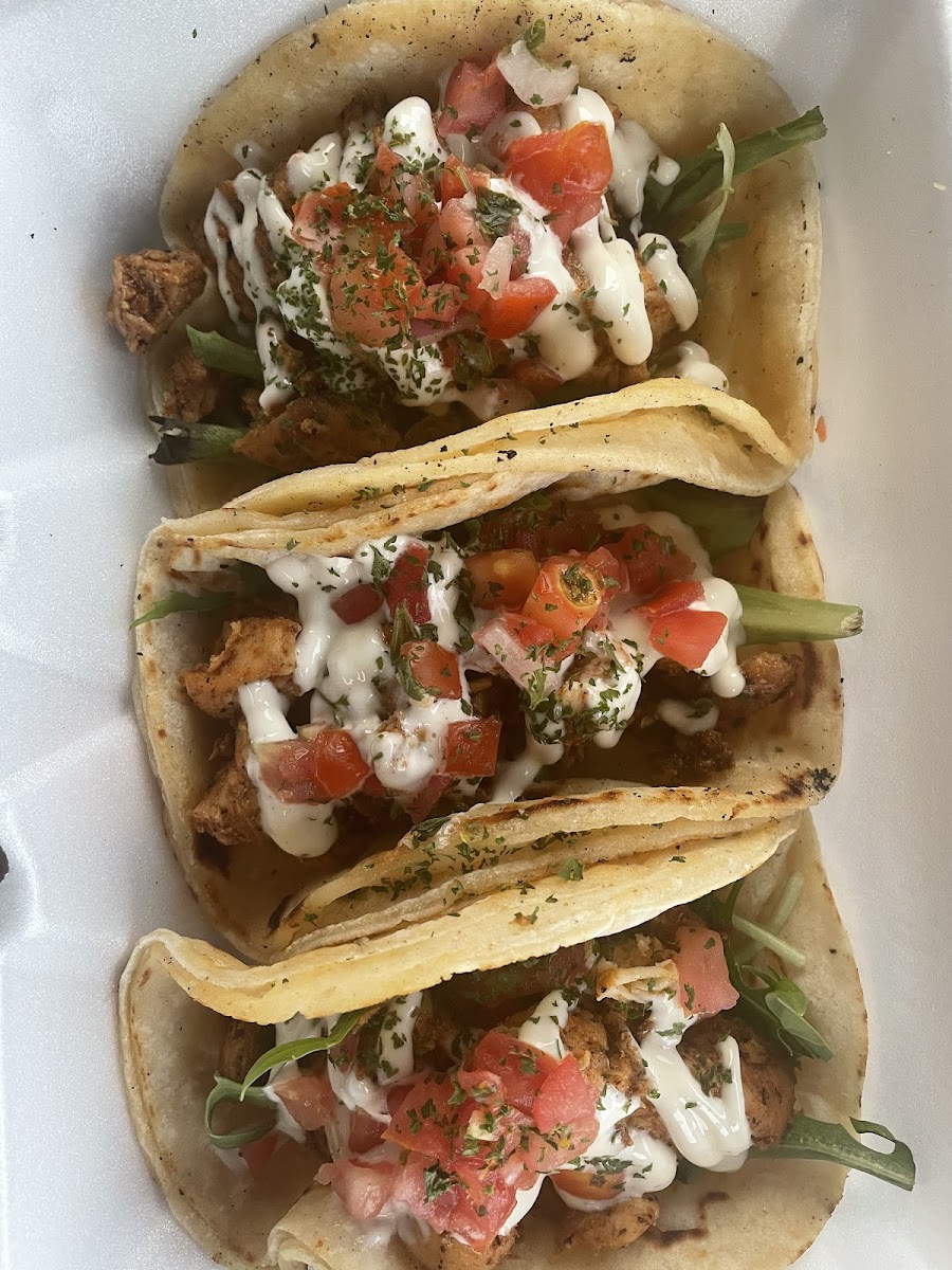 Chicken tacos