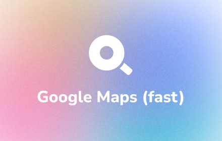 Google Maps (fast) small promo image