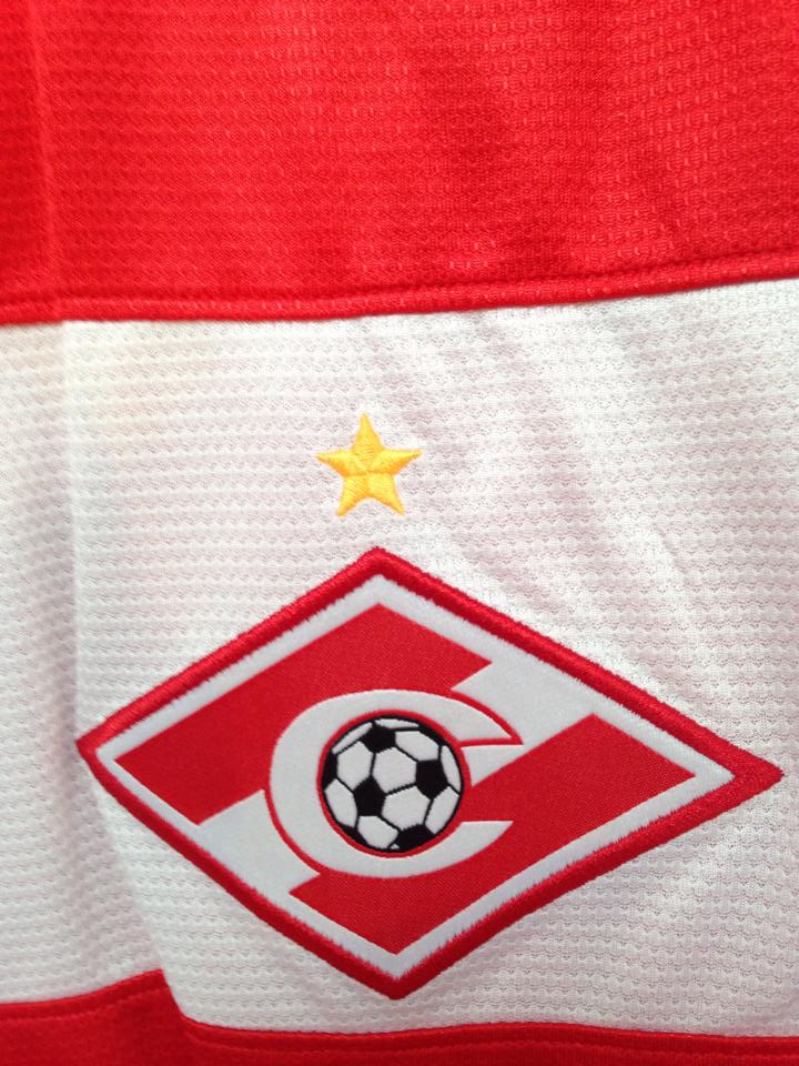 SPARTAK MOSCOW 2013/14 HOME (XL) NIKE RED WHITE S/S RUSSIA FOOTBALL SOCCER  SHIRT