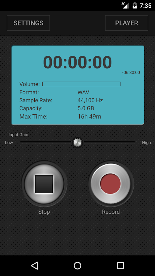  PCM Recorder- screenshot 