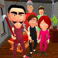 Neighbors Secret. Family Escape 3D