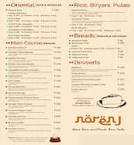 Norenj Wine Dine & Fresh Beer Cafe menu 5