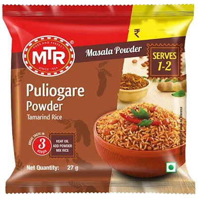 Mtr Puliogare Powder Masala - 30 gm