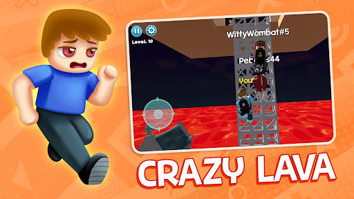 Screenshot Obby Block World: Lava Floor