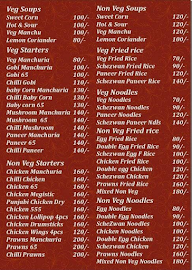Rudra Tiffins & Food Court menu 3