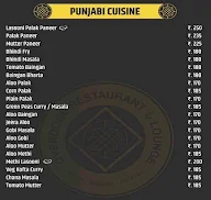 Overdose Restaurant And Lounge menu 1