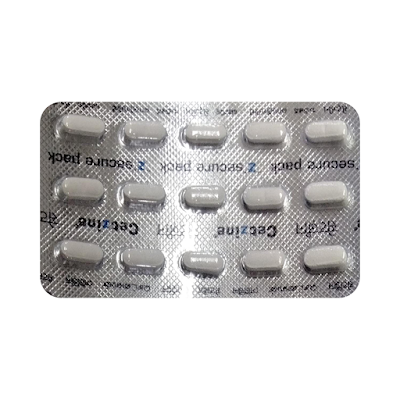 CETZINE 10MG 15TAB