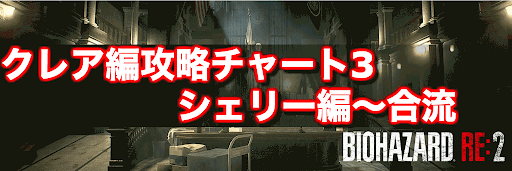 バイオRE2_クレア表攻略3