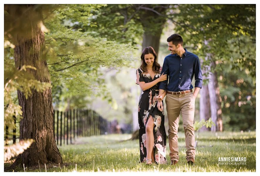 Wedding photographer Annie Simard (anniesimard). Photo of 23 May 2019