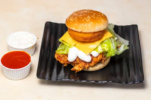 Crispy Chicken Gourmet Burger